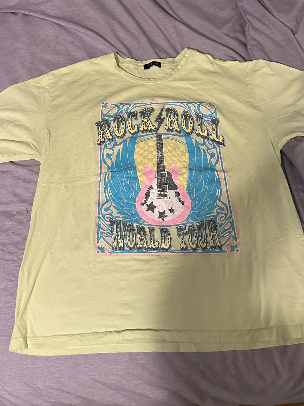 Zutter Green "Rock & Roll" Graphic T-Shirt